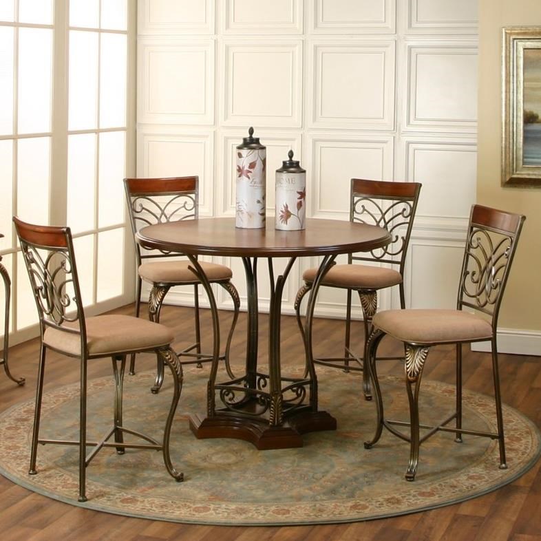 Cramco, Inc Harlow 5 Piece Counter Height Dining Set Darvin Furniture